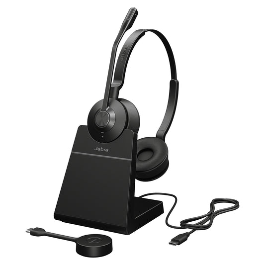 Jabra Engage 55 DECT Headset Stereo USB-C, UC, mit Ladestation