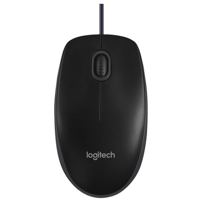 Logitech B100 optical USB black OEM