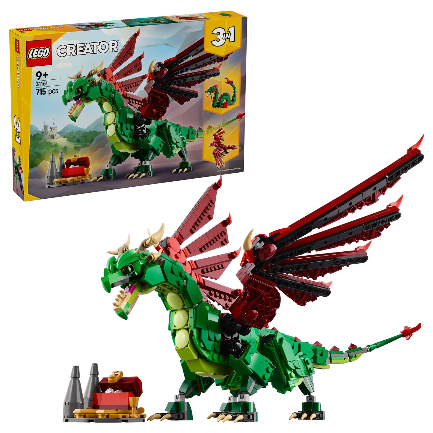 LEGO Creator Grüner Drache 31161