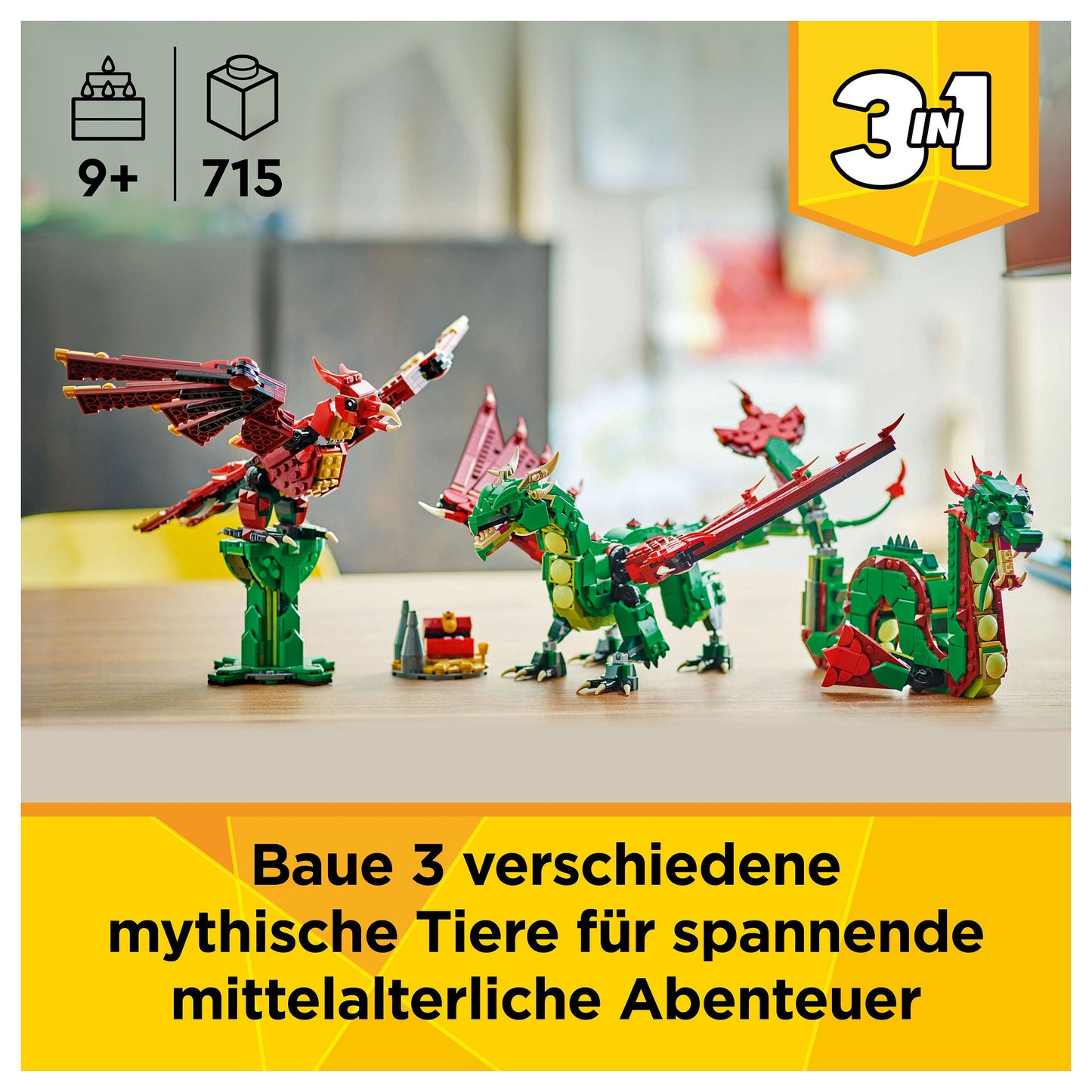 LEGO Creator Grüner Drache 31161