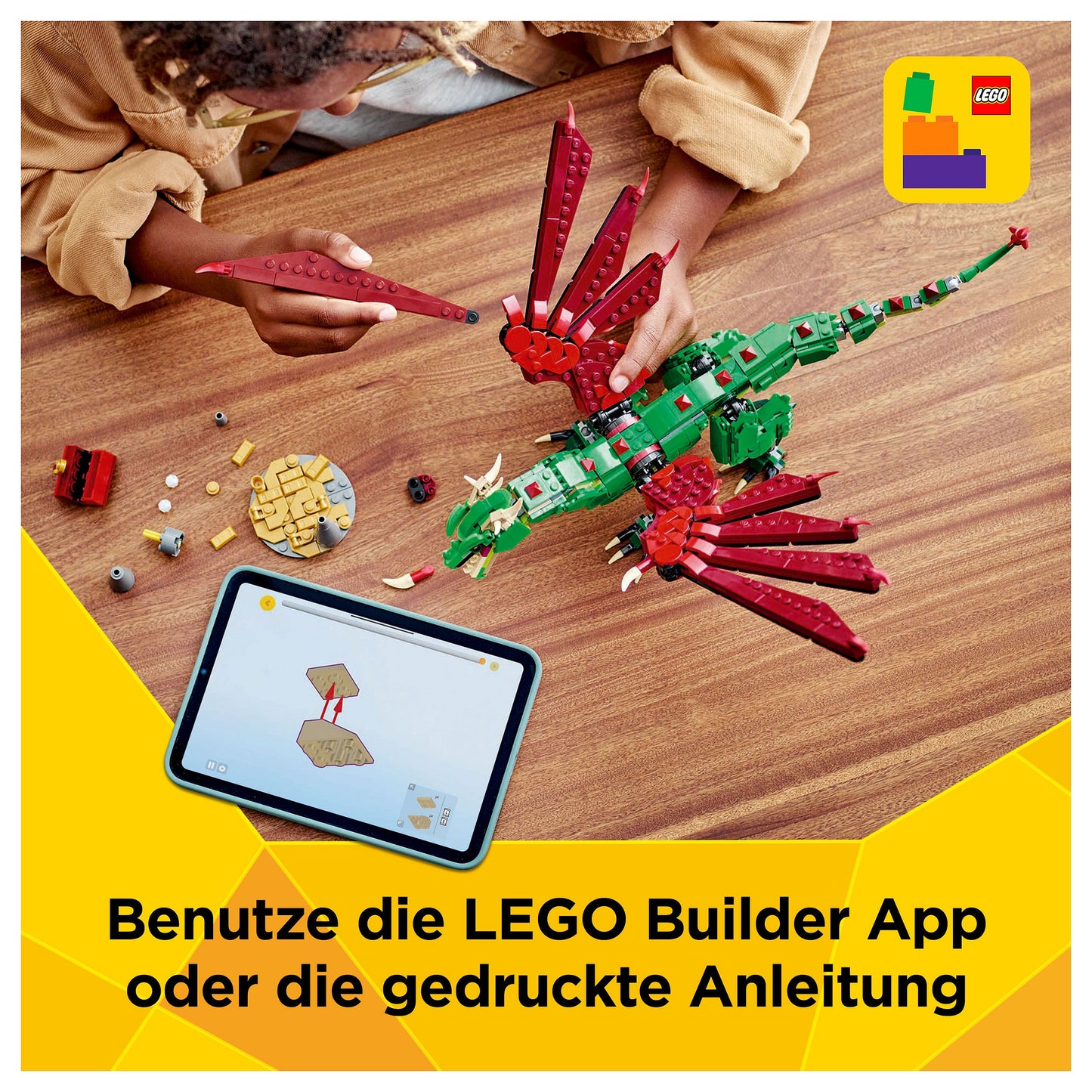 LEGO Creator Grüner Drache 31161