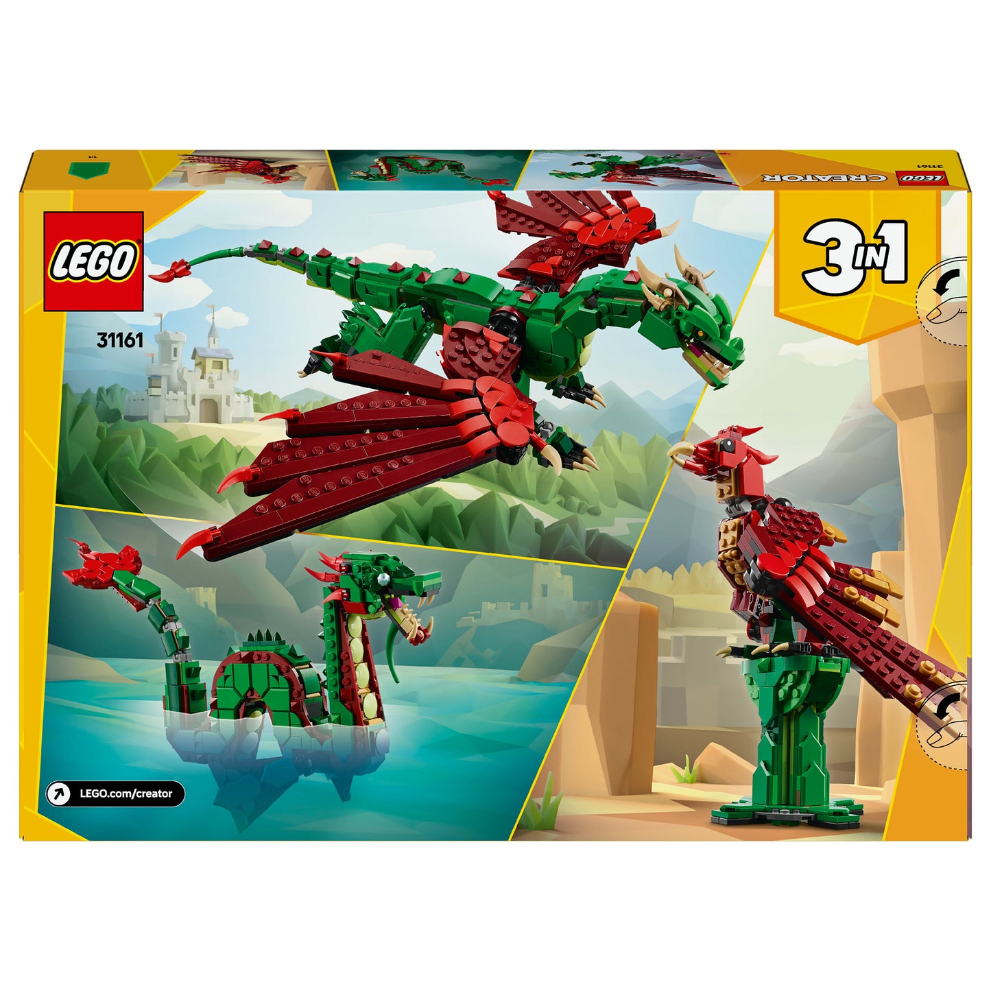 LEGO Creator Grüner Drache 31161