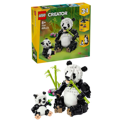LEGO Creator Wilde Tiere: Pandafamilie 31165