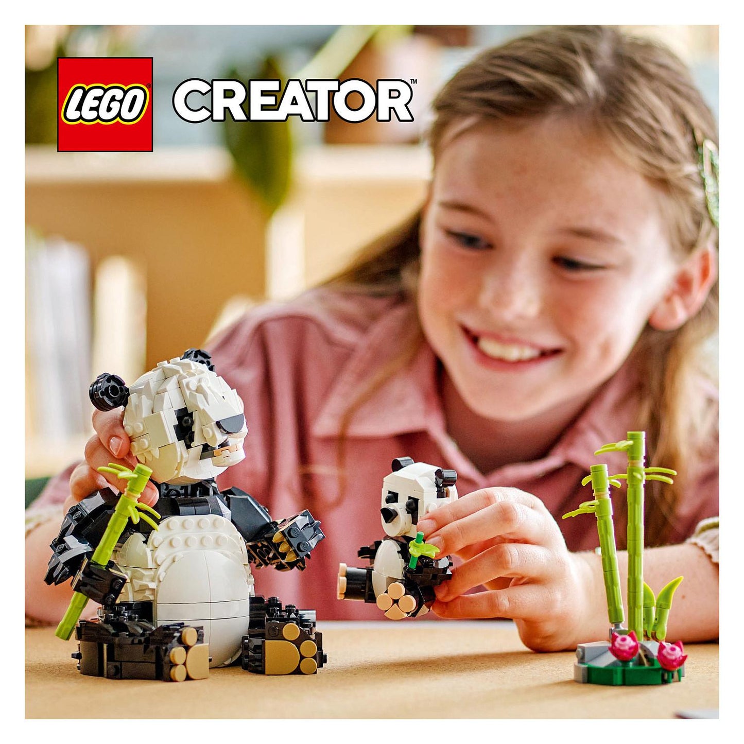 LEGO Creator Wilde Tiere: Pandafamilie 31165