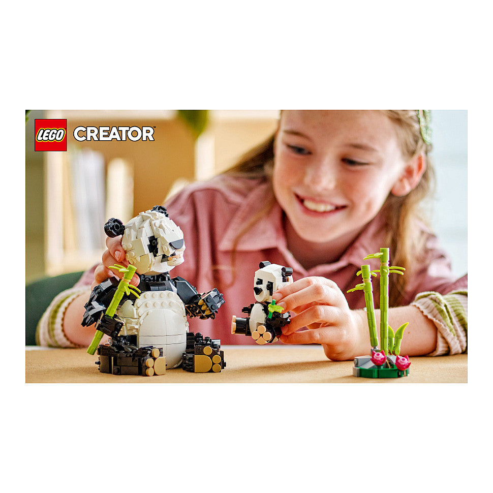 LEGO Creator Wilde Tiere: Pandafamilie 31165