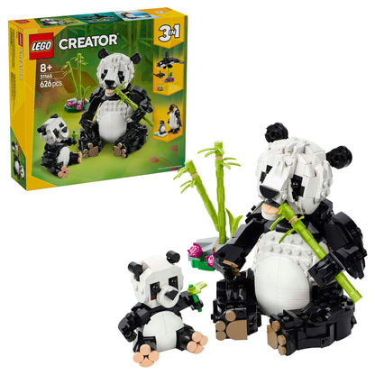 LEGO Creator Wilde Tiere: Pandafamilie 31165