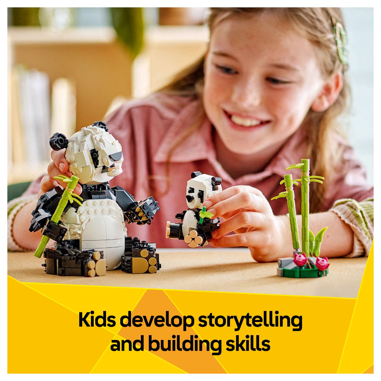 LEGO Creator Wilde Tiere: Pandafamilie 31165