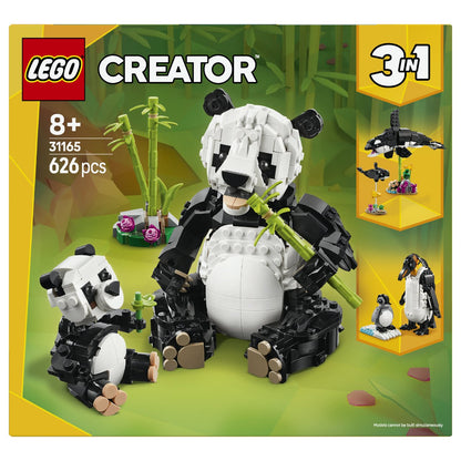 LEGO Creator Wilde Tiere: Pandafamilie 31165