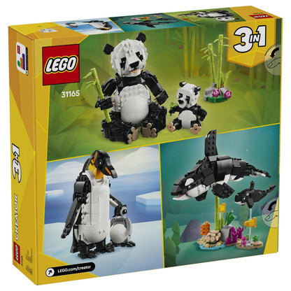 LEGO Creator Wilde Tiere: Pandafamilie 31165