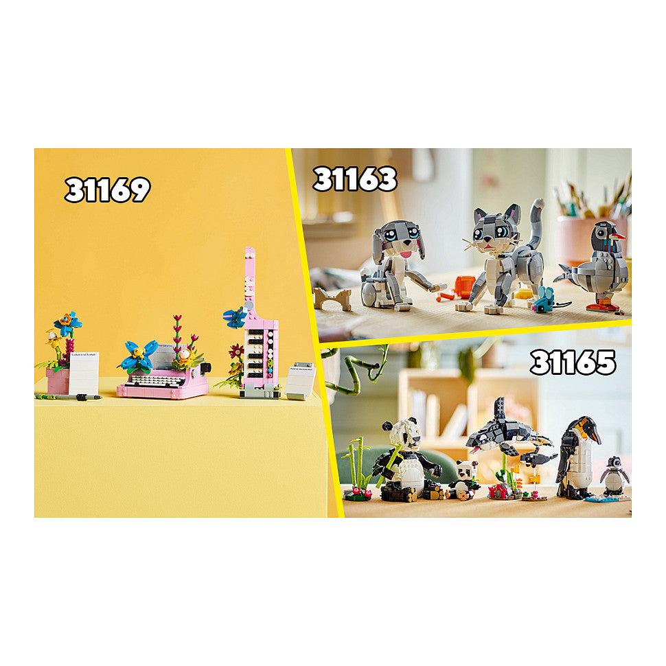 LEGO Creator Wilde Tiere: Pandafamilie 31165