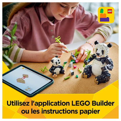 LEGO Creator Wilde Tiere: Pandafamilie 31165