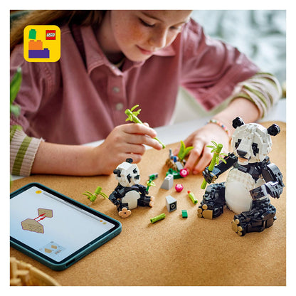 LEGO Creator Wilde Tiere: Pandafamilie 31165