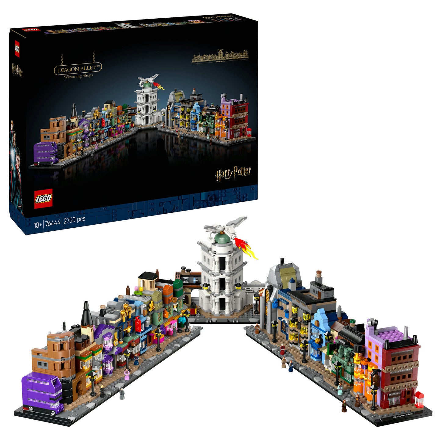 LEGO Harry Potter Die Zauberläden der Winkelgasse 76444