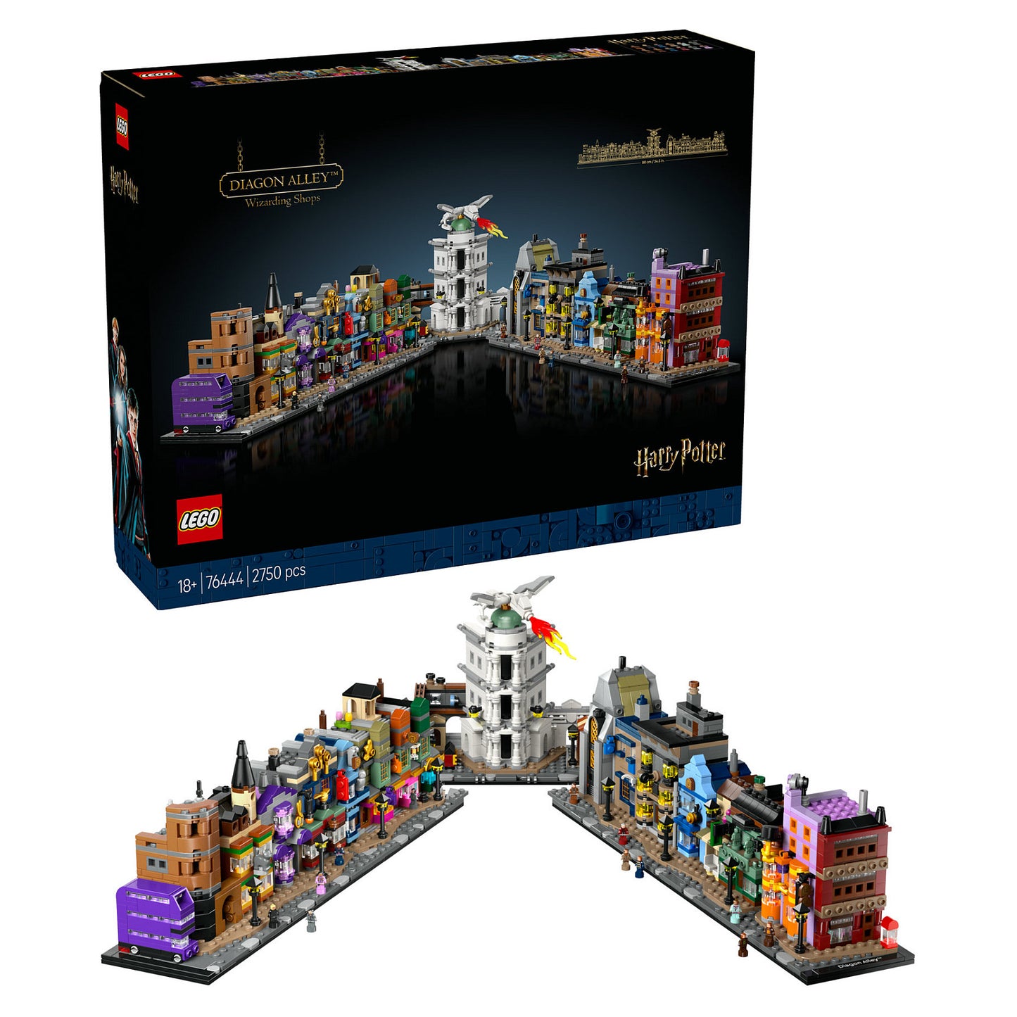LEGO Harry Potter Die Zauberläden der Winkelgasse 76444