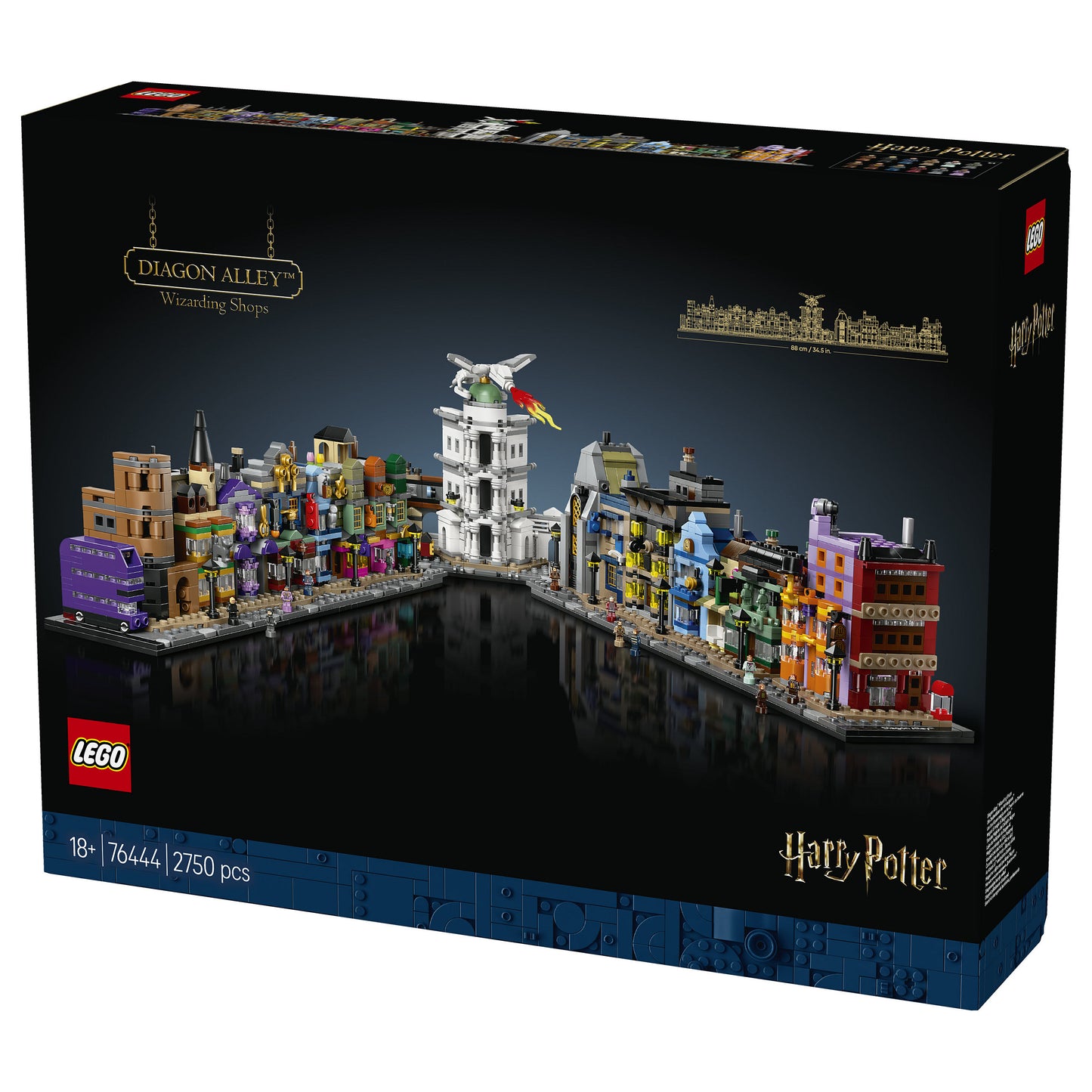 LEGO Harry Potter Die Zauberläden der Winkelgasse 76444