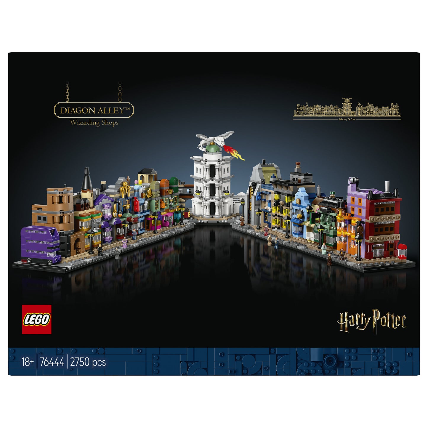 LEGO Harry Potter Die Zauberläden der Winkelgasse 76444