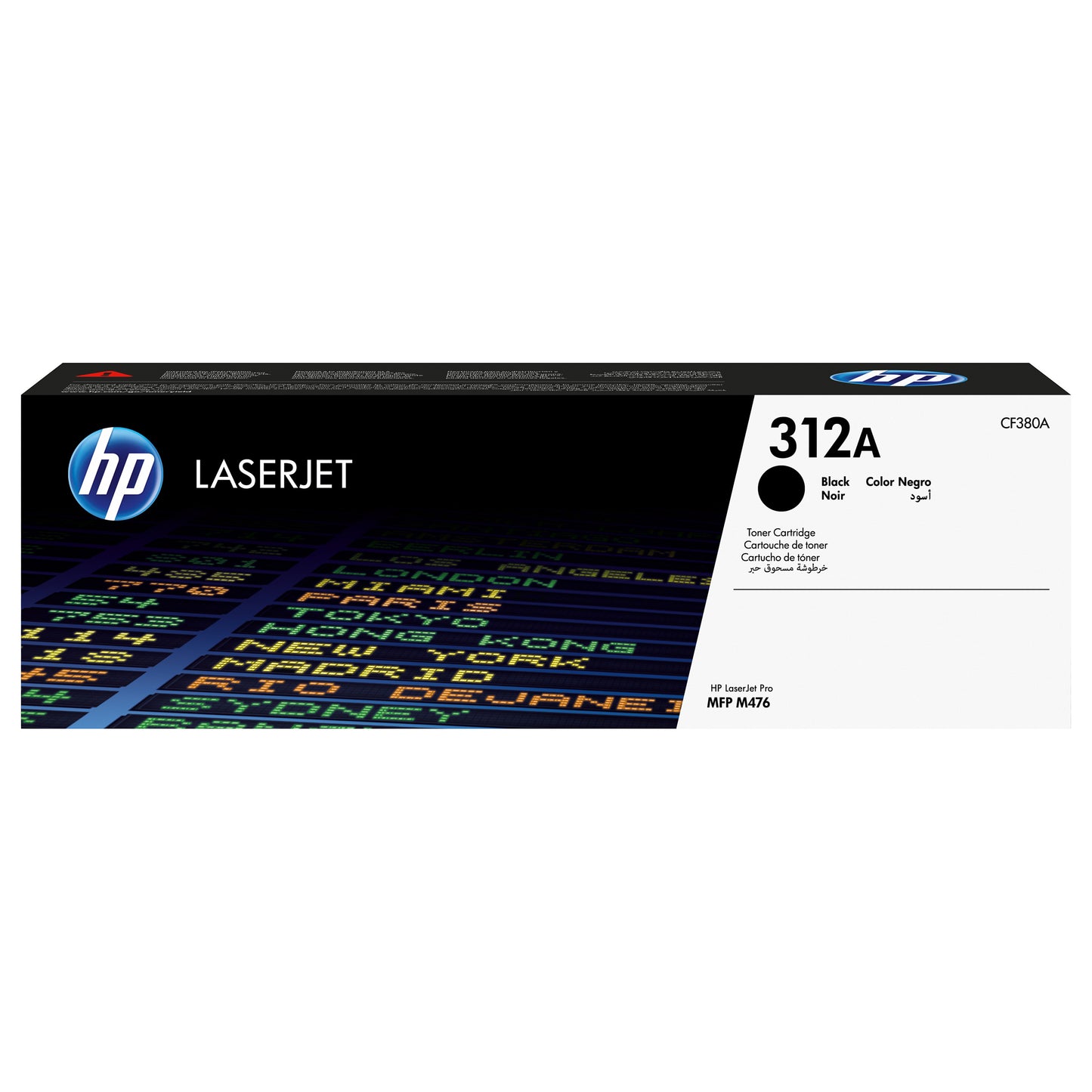 HP 312A original Toner cartridge CF380A black standard capacity 2.400 pages 1-pack