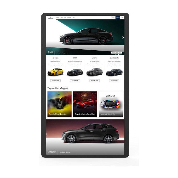ALLNET High Performance Display 32 Zoll Android 12 RK3588 HDMI In Farbe schwarz ohne PoE