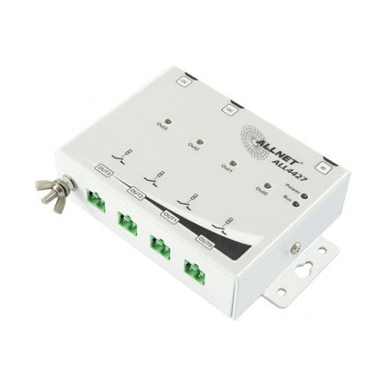 ALLNET MSR IO ALL4427 / 4 Port 250V/10A Relais im Gehäuse AUSGANG