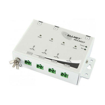 ALLNET MSR IO ALL4427 / 4 Port 250V/10A Relais im Gehäuse AUSGANG