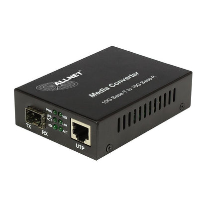 Z ALLNET Medienkonverter 10GBASE-T auf 10GBASE-SX/LX Single-/Multimode SFP+ Mini-GBIC Anschluss ALL-MC109-SFP+