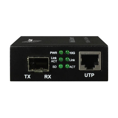 Z ALLNET Medienkonverter 10GBASE-T auf 10GBASE-SX/LX Single-/Multimode SFP+ Mini-GBIC Anschluss ALL-MC109-SFP+