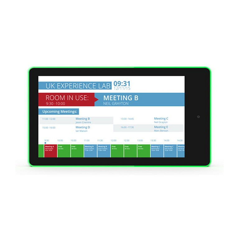 ALLNET Meetingraum RGB LED Tablet 10 Zoll RK3288 Android 10 und NFC/RFID