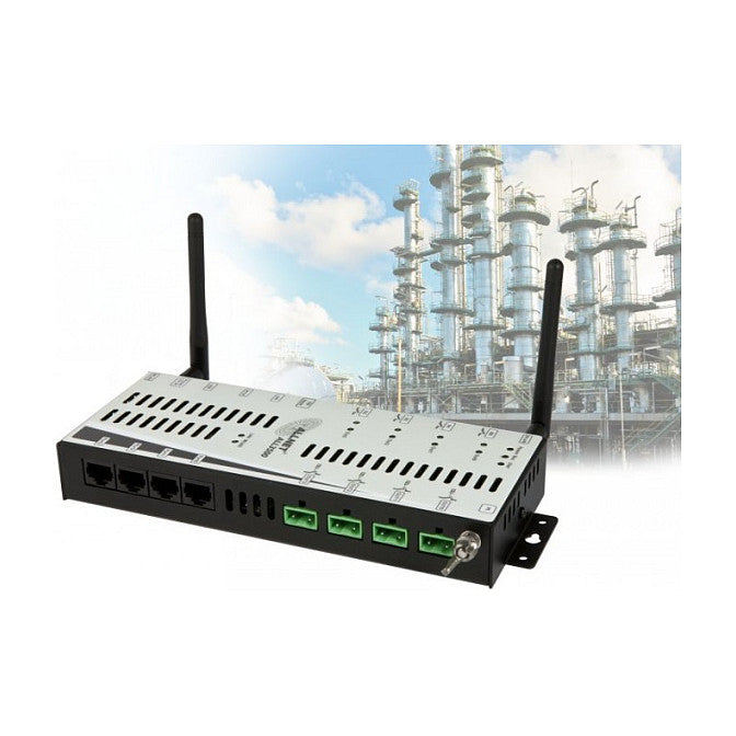 ALLNET MSR Zentrale ALL3500 inkl. 4 Sensor Ports & WLAN für IP Gebäude Automation
