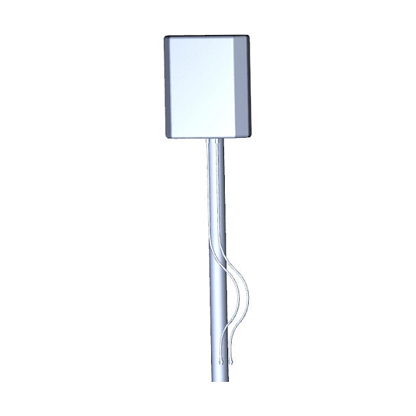 ALLNET GSM-Antenne 4dbi MIMO Flat Patch LTE Antenne 2x7m Kabel ALL19103