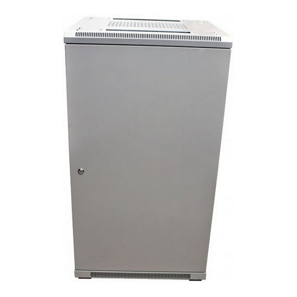 ALLNET Netzwerkschrank 19" 42HE B600/T 800mm Glastür Lichtgrau SNB-Serie