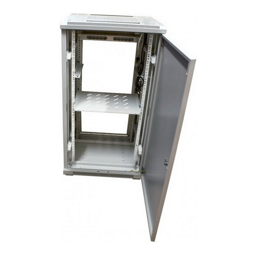 ALLNET Netzwerkschrank 19" 42HE B600/T 800mm Glastür Lichtgrau SNB-Serie