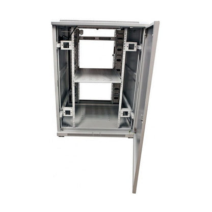 ALLNET Netzwerkschrank 19" 42HE B800/T1000mm Glastür Lichtgrau SNB-Serie