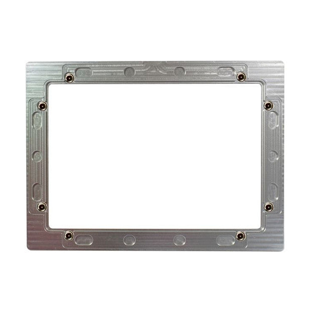 ALLNET Touch Display Tablet 10 Zoll zbh. Blende für Einbaurahmen silber schmal