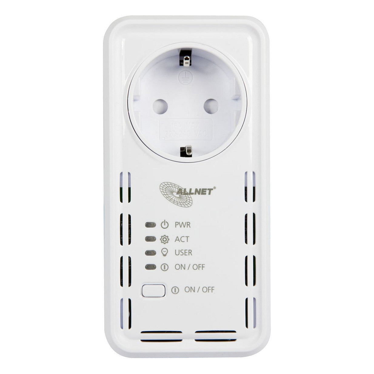 ALLNET MSR IO Zentrale Schaltsteckdose inkl. WLAN ALL3073V3WLAN für IP Gebäude Automation