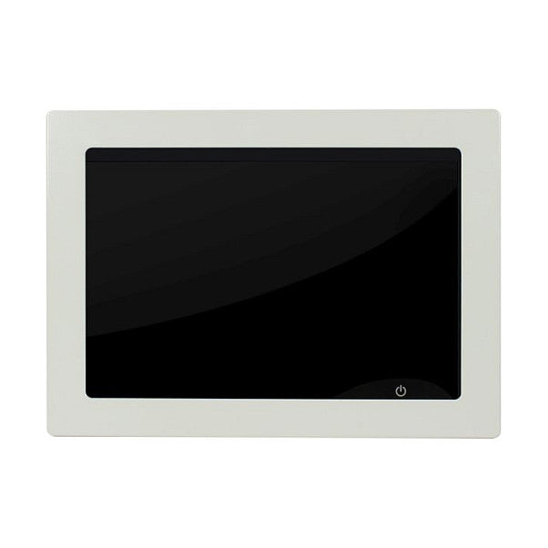 ALLNET Touch Display Tablet 10 Zoll zbh. Blende für Einbaurahmen, weiß schmal