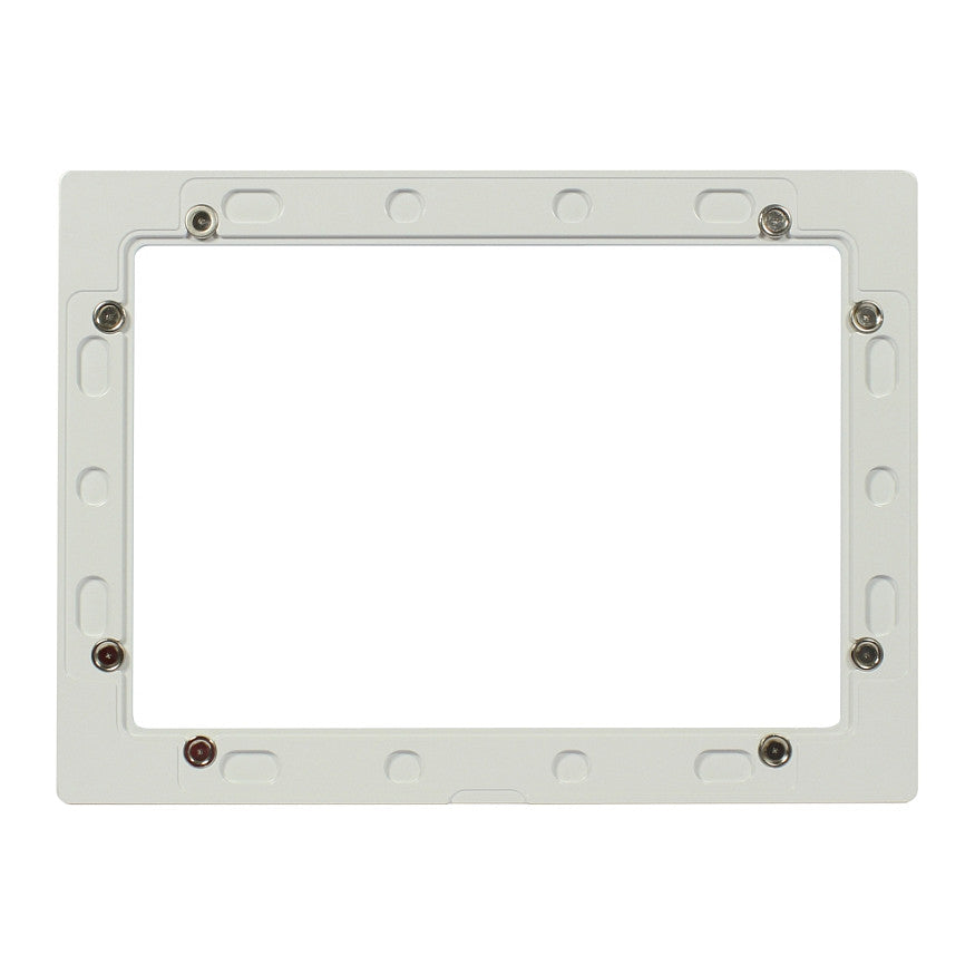 ALLNET Touch Display Tablet 15 Zoll zbh. Blende für Einbaurahmen, weiß schmal