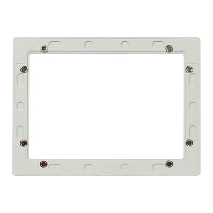 ALLNET Touch Display Tablet 15 Zoll zbh. Blende für Einbaurahmen, weiß schmal