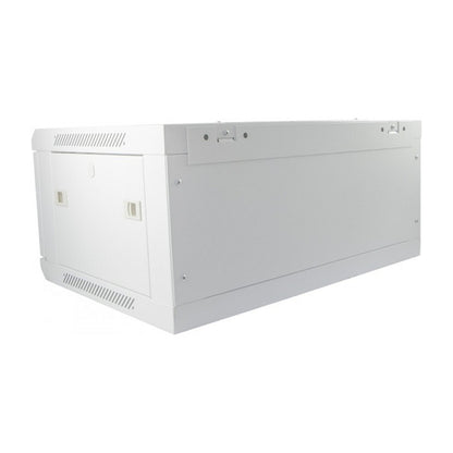 ALLNET Netzwerkschrank 19" 4HE 1-teilig T600mm Lichtgrau SMC-Serie