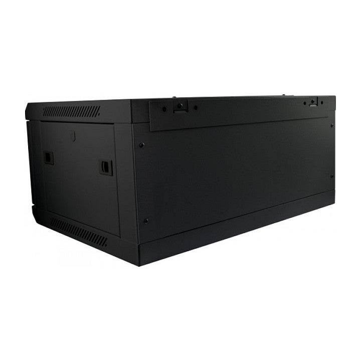 ALLNET Netzwerkschrank 19" 9HE 1-teilig T600mm Schwarz SMC-Serie