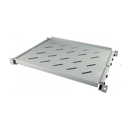 ALLNET Fachboden fest für 800mm Schrank tiefe 1HE Lichtgrau t550-650mm