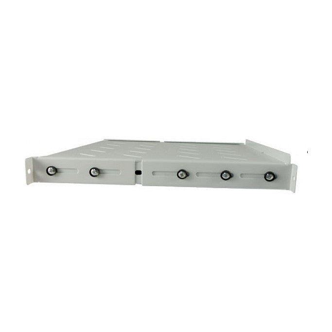 ALLNET Fachboden fest für 800mm Schrank tiefe 1HE Lichtgrau t550-650mm