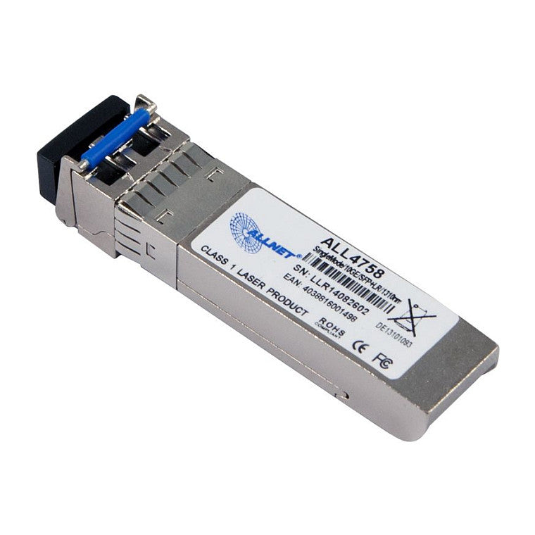 ALLNET Switch Modul ALL4758-INDU SFP+(Mini-GBIC), 10Gbit Singlemode, LR/LC, Industrial -40 -+85Grad, DDM, bis 20Km