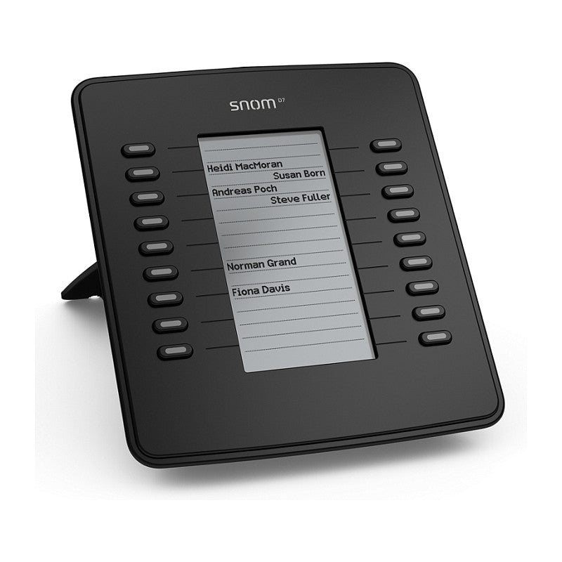 SNOM D7 Tischtelefon Erweiterungsmodul Black