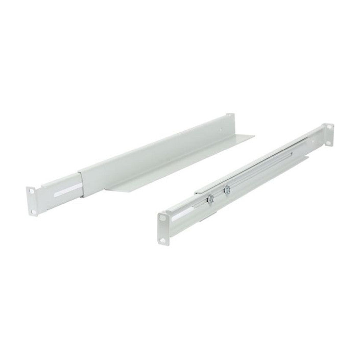 ALLNET L-Schiene variabel L=502-849mm Lichtgrau 1 Paar(2Stück)