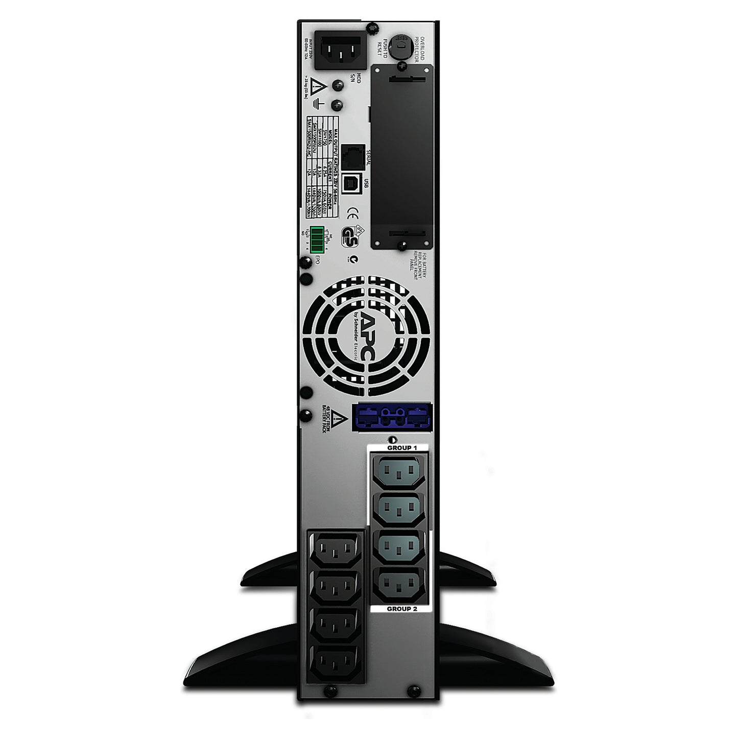APC Smart-UPS X Rack/Tower 2HE SMX1000I 1000VA 800W Line Interactive