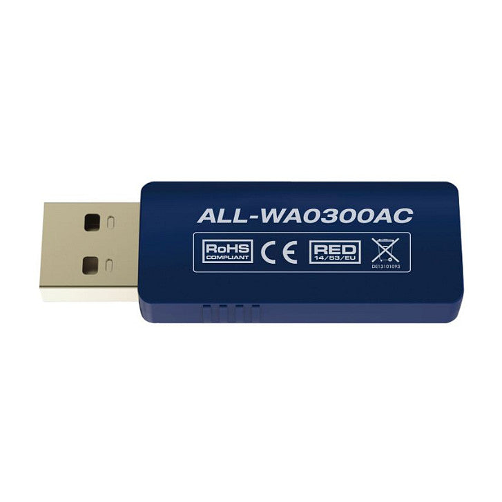 Z ALLNET Wireless AC 800Mbps USB WLAN Stick Dongle ALL-WA0300AC