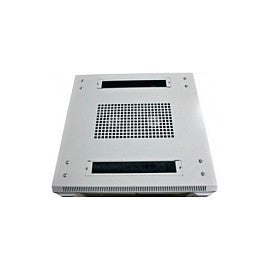 ALLNET Netzwerkschrank 19" 32HE B600/T 600mm Glastür Lichtgrau SNB-Serie