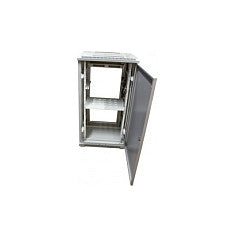 ALLNET Netzwerkschrank 19" 32HE B600/T 600mm Glastür Lichtgrau SNB-Serie