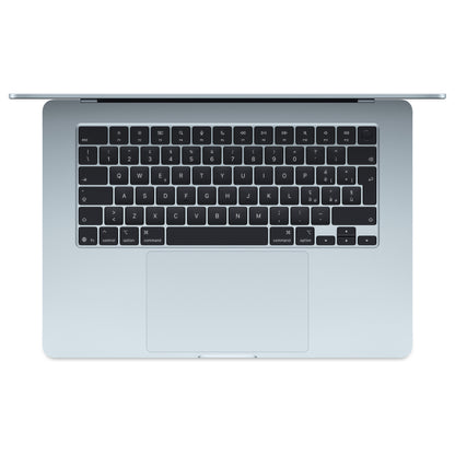 Apple MacBook Air: Apple M4 chip with 10-core CPU and 10-core GPU, 16GB, 256GB SSD - Sky Blue