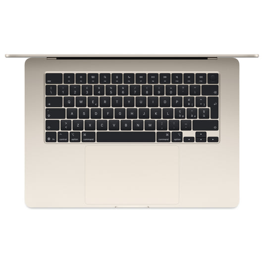 Apple MacBook Air: Apple M4 chip with 10-core CPU and 10-core GPU. 16GB. 512GB SSD - Starlight